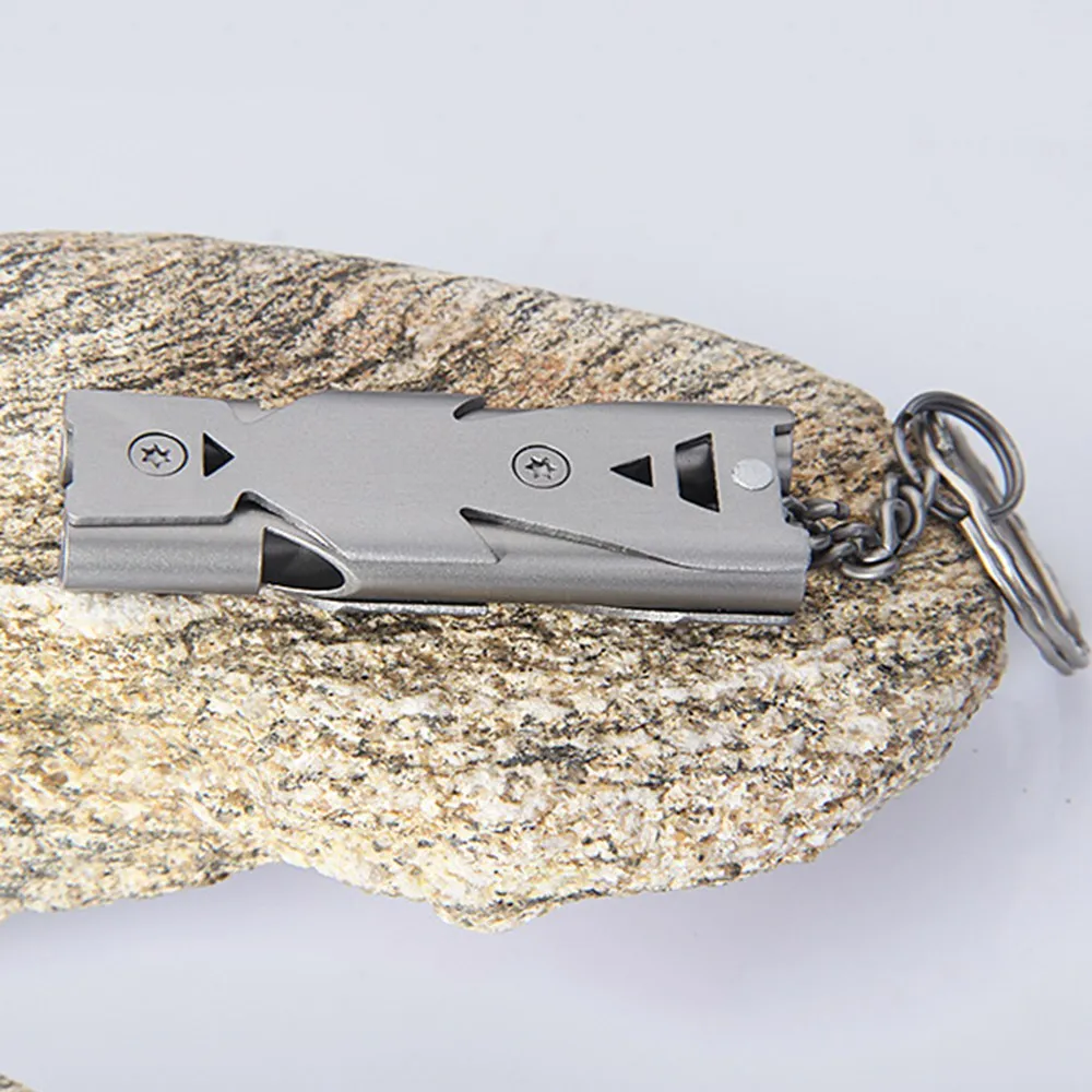 Outdoor Survival Whistle 150DB Stainless Steel Whistle Lifesaving Emergency SOS Outdoor Camping Survival Tools 2 Colors Outdoor Survival Whistle 150DB Stainless Steel Whistle Lifesaving Emergency SOS Outdoor Camping Survival Tools 2 Colors