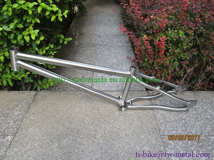 Titanium BMX bike frame3
