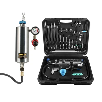 C100 Auto Fuel Injector Cleaner Tester Machine Car Fuel System Washing Non-Dismantle Fit For USA EU Asia Cars Light Truck gx100 auto injector cleaner non dismantle auto fuel injection washing tool car fuel injector tester cleaning throttle toolkit