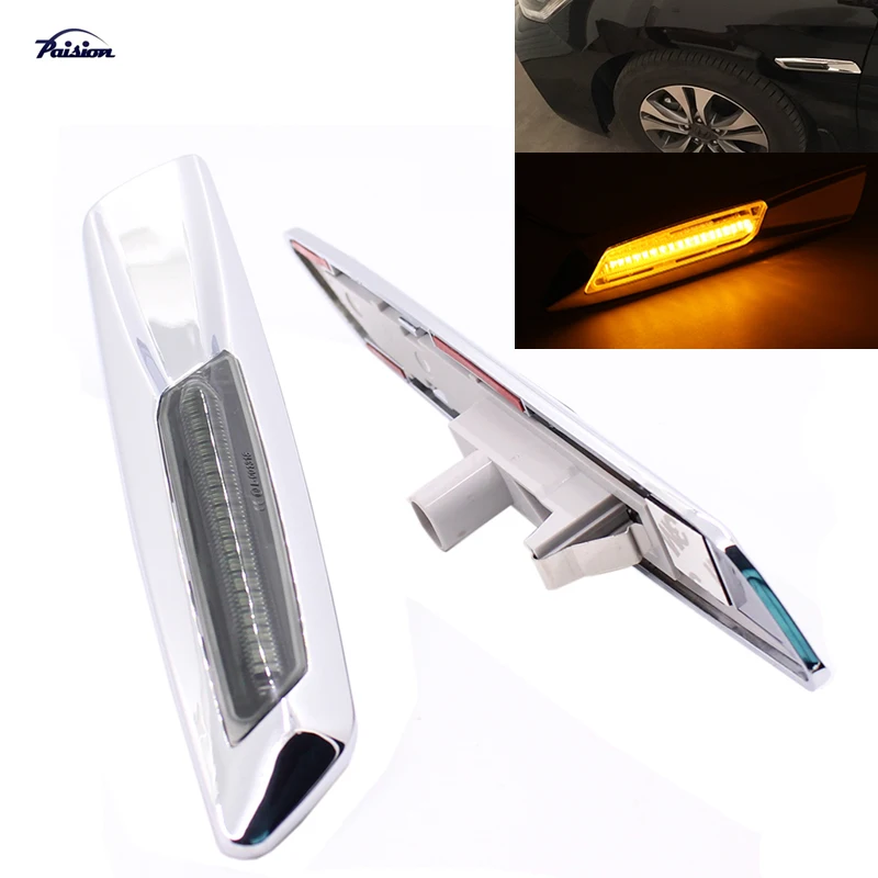 

2Pcs Led Fender Turn signal Side Marker Light For BMW 1 / 3 /5 serial E90 E91 E92 E93 E60 E61