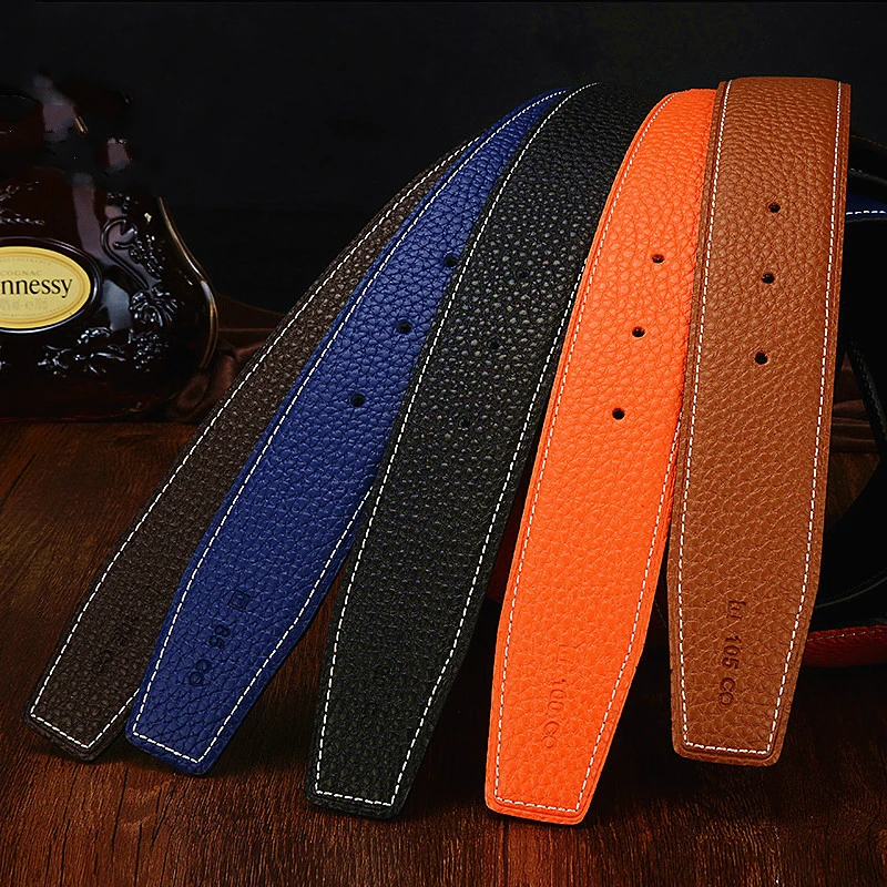 

Luxury Designer Designer Belts Men High Quality Male Genuine Real Leather Women Belt with H Gold Buckle Strap for Jeans 3.0cm