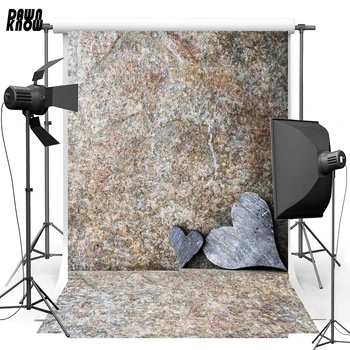 

DAWNKNOW Wall Vinyl Photography Background For Wedding HeartNew Fabric Polyester Backdrop For Baby Photo Studio S2130