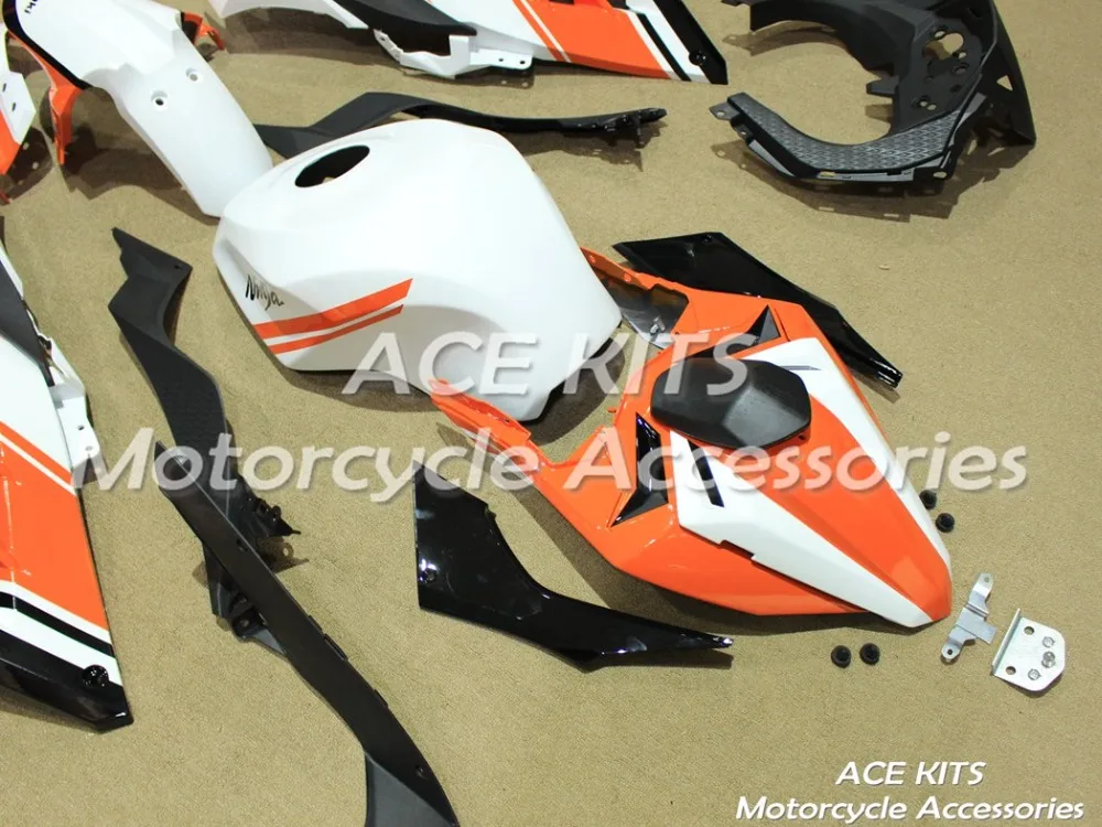 Новый мотоциклетный обтекатель abs для Kawasaki Ninja300 2013 2017 инъекции кузова