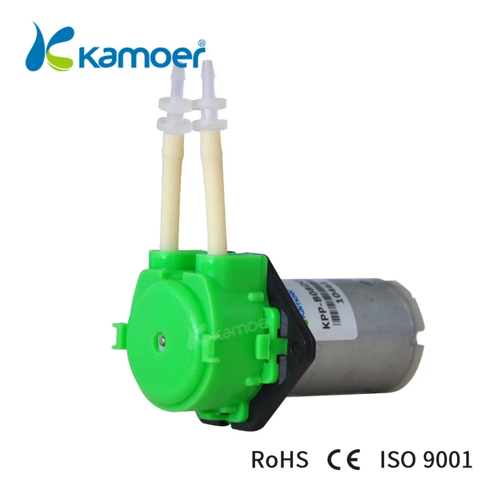 Kamoer NKP высокая точность постоянного тока мотор перистальтический насос шаговый электродвигатель, миниатюрный автоматический перистальтический насос 3/6/12/24 V силиконовая трубка