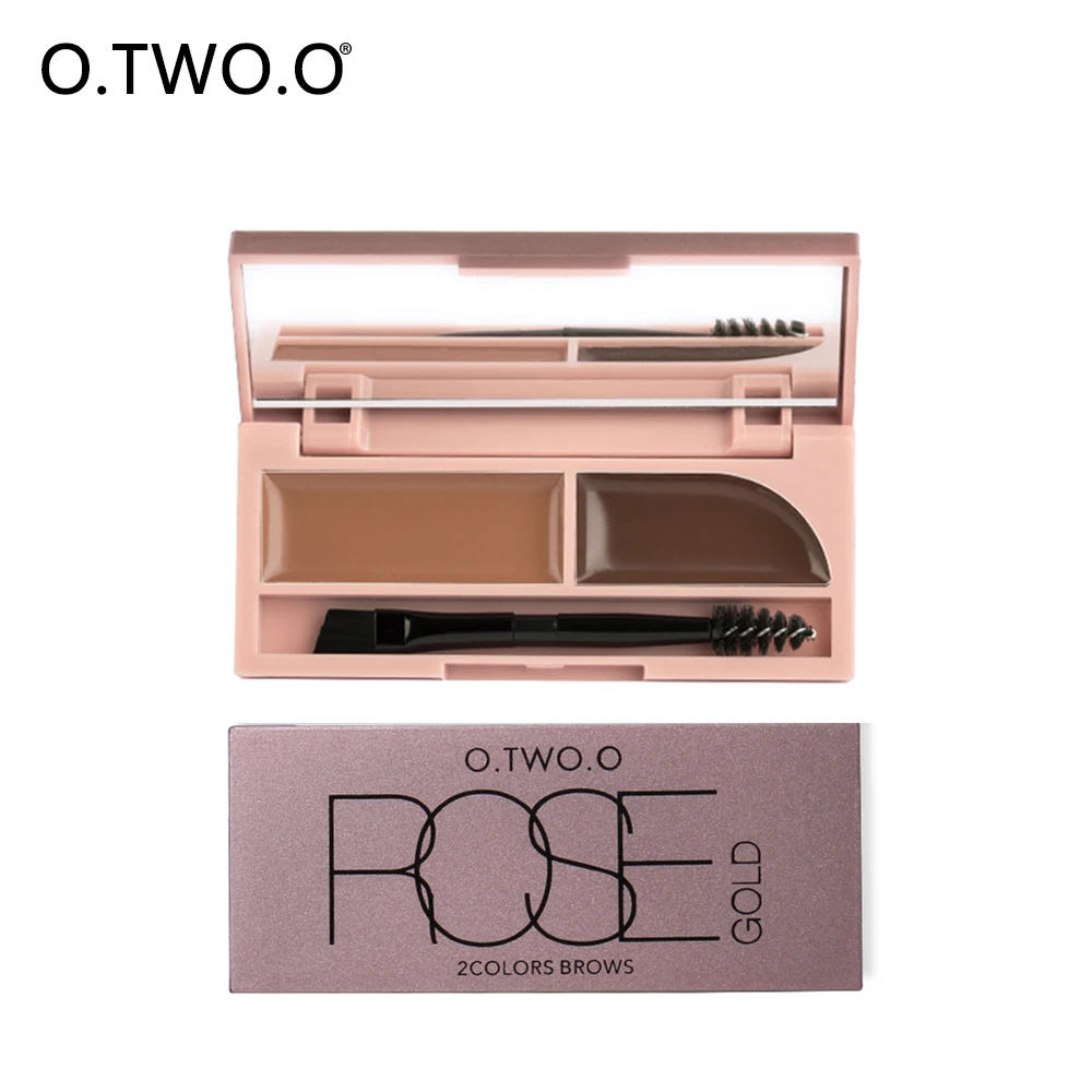 

O.TWO.O Long-lasting Eyebrow Enhancer Waterproof Eye shadow Eye makeup 2 color Stick a skin