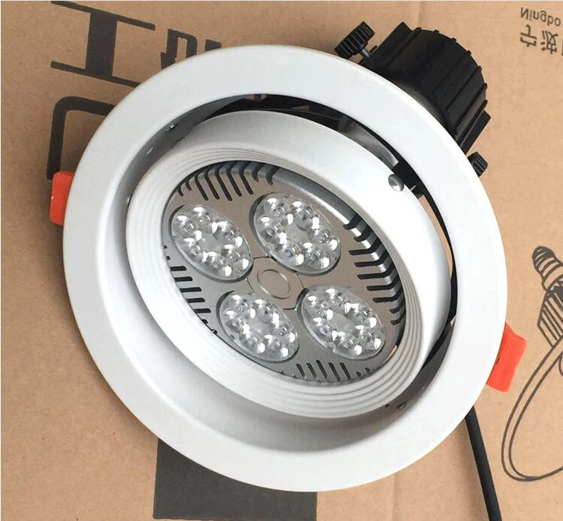 

5pcs/lot 35w 40w Par30 Led Downlight , Ac85-265V Ceiling DownLight Par30 Bulb Surface Mounted Lampada Recessed Led Downlight
