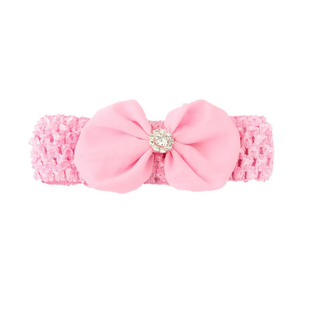 

Baby Girls Flower Headbands Photography Props solid Headband Accessories Fascia per capelli per bambini *30