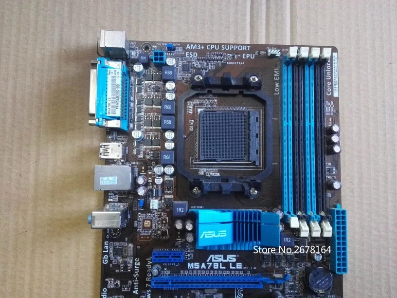 Оригинальная материнская плата ASUS M5A78L LE для настольных ПК DDR3 с разъемом AM3 760G ram 32GB б/у