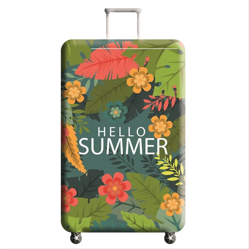 JULY'S SONG Elastic Thickest Travel Luggage Cover Suitcase Protective Case for Trunk Case Apply to 18''-32'' Suitcase Cover