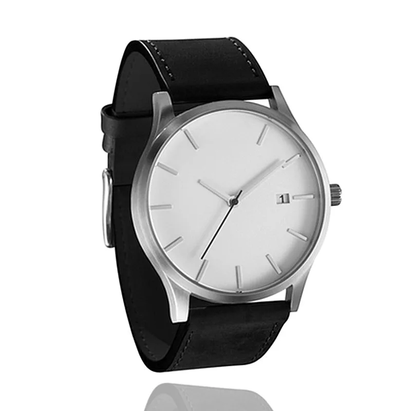 

New Fashion Top Brand Luxury Men Watch Camouflage Leather Band Quartz Clock Military Sport Wristwatches Date Show Casual Watch
