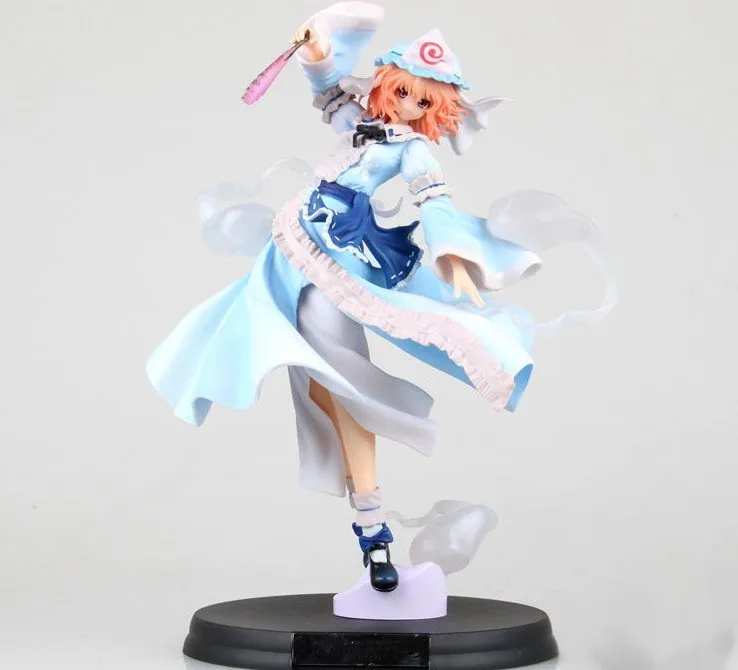 

Anime Griffon Touhou Project Saigyouji Yuyuko PVC Action Figure Collection Model Toy 23cm SG047