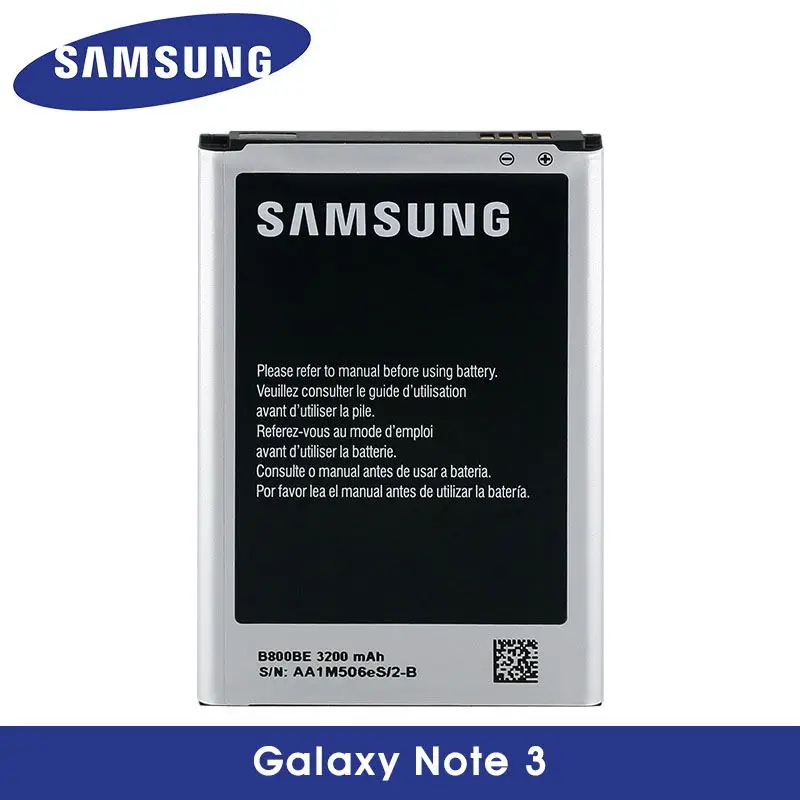 Samsung Аккумулятор для Galaxy Note 3 N900 N9006 N9005 N9000 N900A N900T N900P 3200 мАч B800BE с NFC samsung