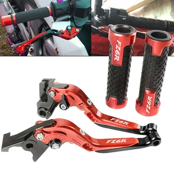 

For YAMAHA FZ6R FZ 6R FZ6 R 2009-2015 2010 2011 2012 Motorcycle CNC Aluminum Pivot Brake Clutch Lever Handlebar Handle Grips set