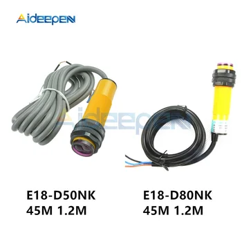 

E18-D50NK E18-D80NK Adjustable 3-80cm Infrared Sensor For Smart Car Robot Infrared Sensor Swith