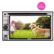 Android 5.1 Lollipop Car Auto Radio Stereo Double Din In Dash Head Unit usb sd GPS Navigation autoRadio Phone Link SWC WIFI AUX