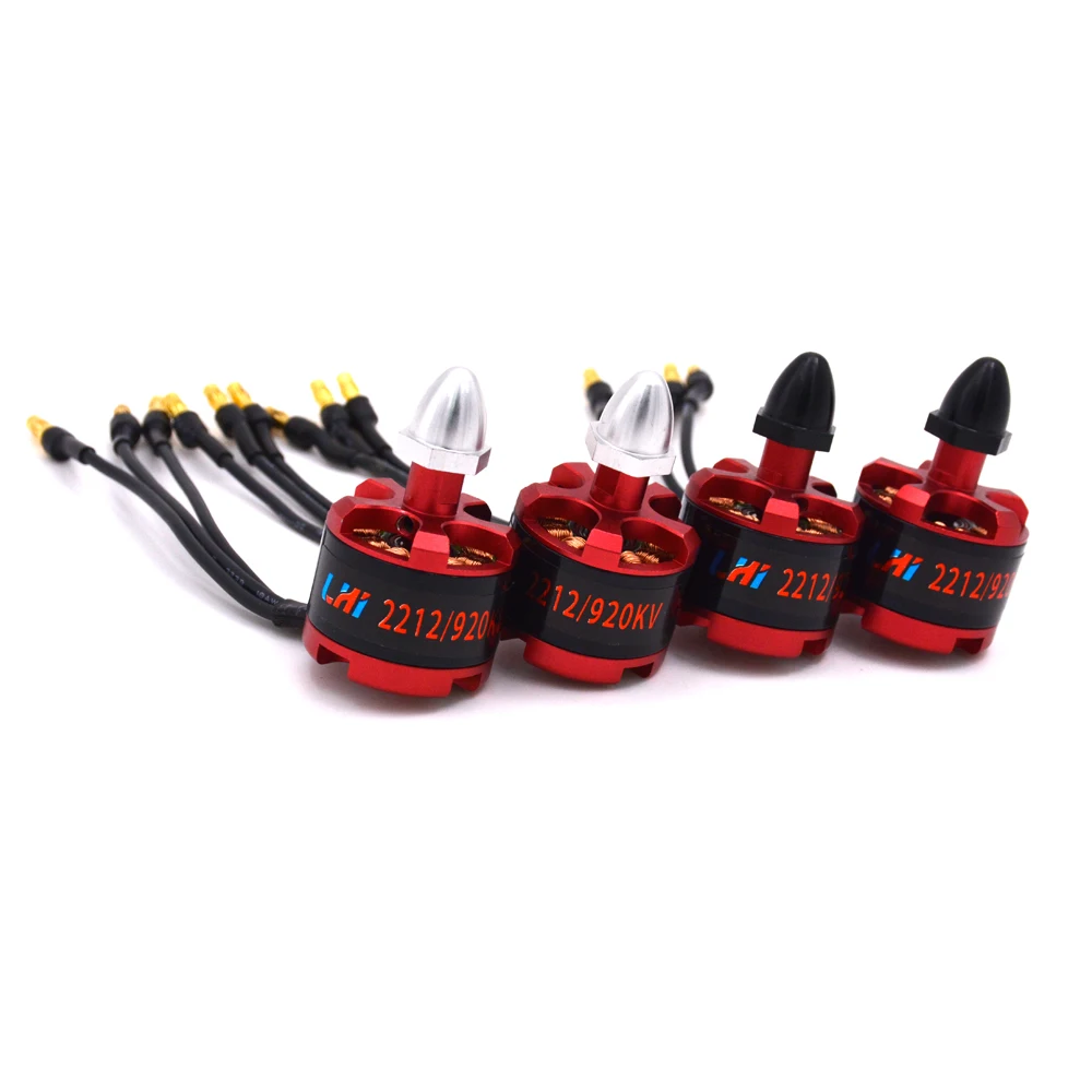 Lhi 4 шт. Квадрокоптер 2212 920kv бесщеточный двигатель Fpv камера Hsp для F330 Дрон вертолет
