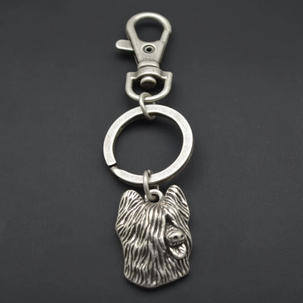 wholesale animal Key chain Briard key chain Lovely Pet key ring Anti