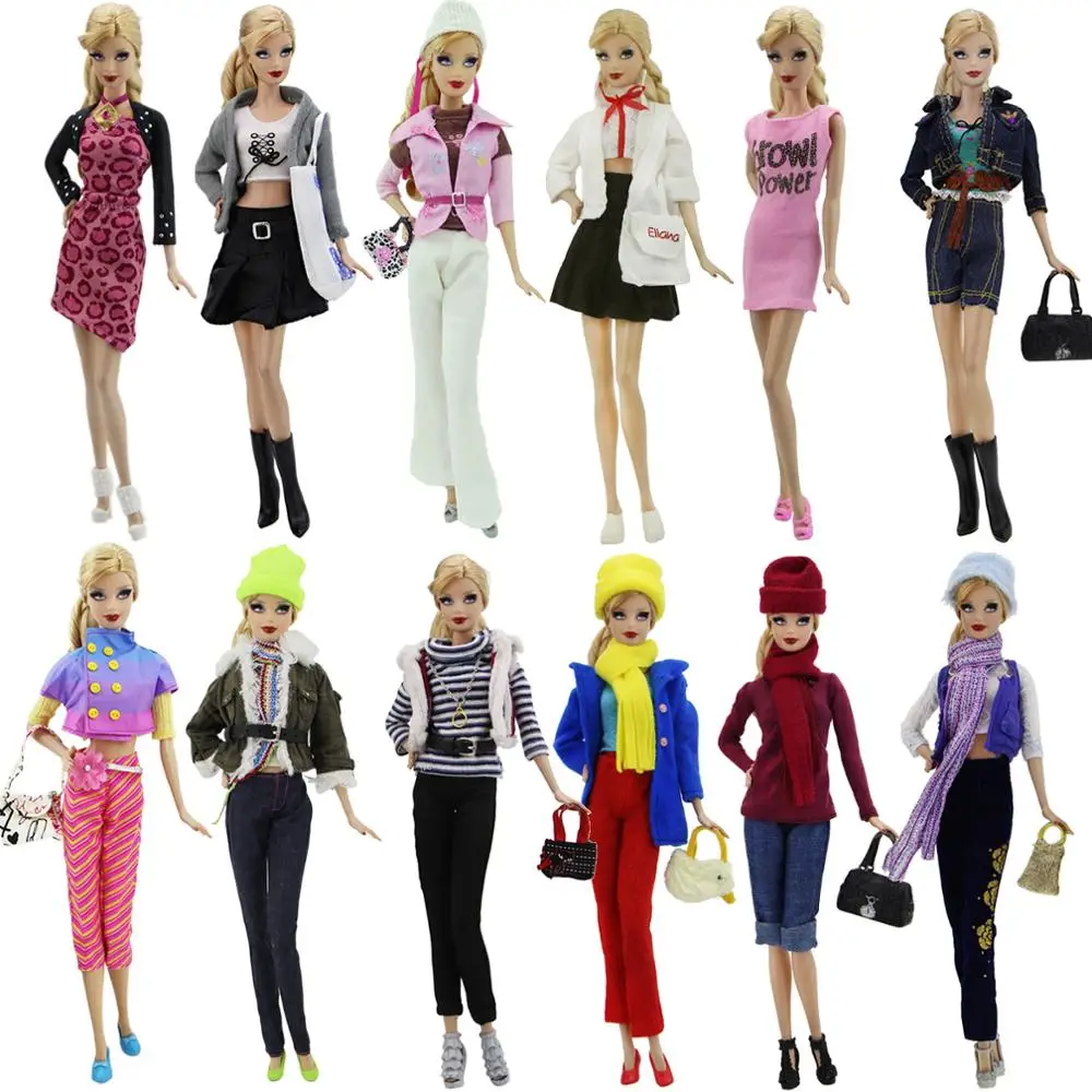 Набор одежды для куклы Барби 3 комплекта|clothes for barbie|clothes barbie dollsfor |