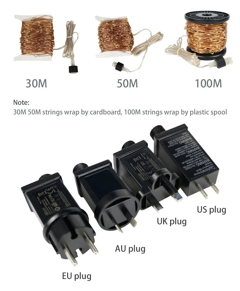 The Longest Waterproof Outdoor Home 30M 50 100M LED Fairy Street Lights Decoration Garlands Christmas Wedding New Year's Garland The Longest Waterproof Outdoor Home 30M 50 100M LED Fairy Street Lights Decoration Garlands Christmas Wedding New Year's Garland