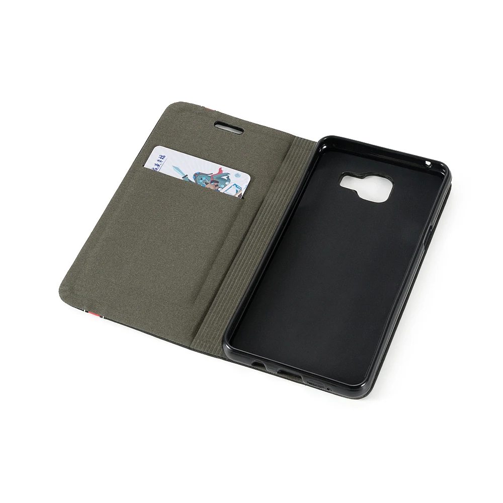 Для samsung Galaxy A5 флип-чехол для телефона из искусственной кожи для samsung Galaxy A510 бизнес-чехол Tpu Мягкая силиконовая задняя крышка