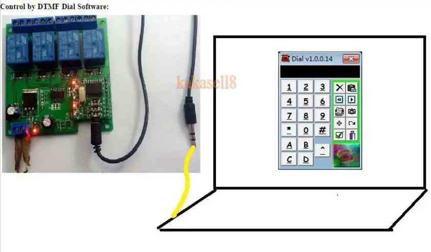 DC 12V 4CH MT8870 DTMF релейный телефонный декодер голоса модуль дистанционного управления