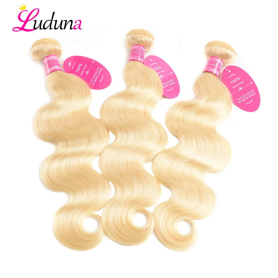 Luduna 613 Bundles Body Wave Bundles Brazilian Hair Weave Bundles 100% Human Hair Bundles Remy Hair Extension Weave 8-26 Inch Luduna 613 Bundles Body Wave Bundles Brazilian Hair Weave Bundles 100% Human Hair Bundles Remy Hair Extension Weave 8-26 Inch