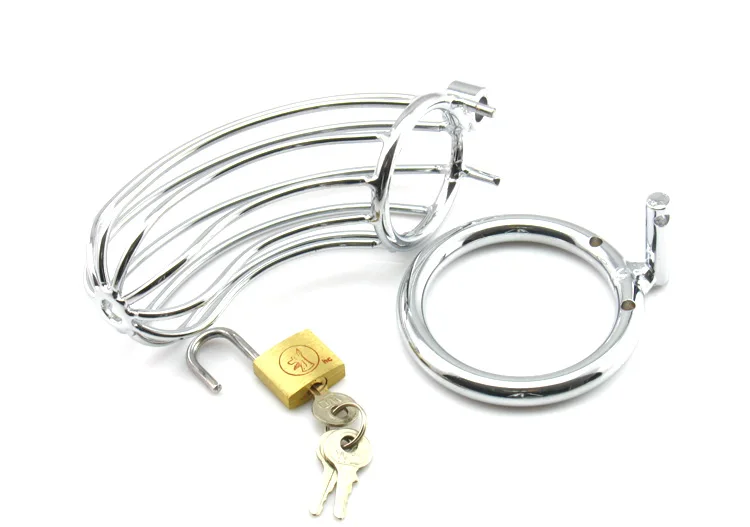 Höschen Vogel Käfig Männer Keuschheit schlösser Gerät metall cock cage penis lock 40/45/50mm männer unterwäsche