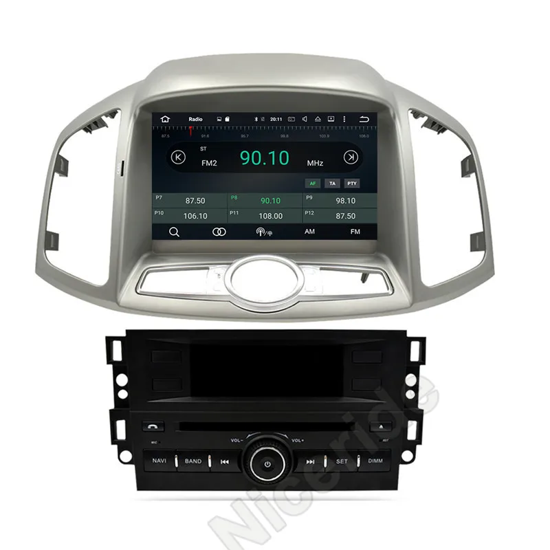 Android 8 0 автомобильный Радио DVD стерео GPS навигация мультимедийный плеер для Chevrolet