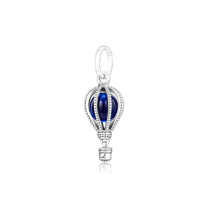 

2019 Summer New Arrival Floating Air Balloon Charms for Women Charm Jewelry Findings 925 Sterling Silver Charms for Bracelets