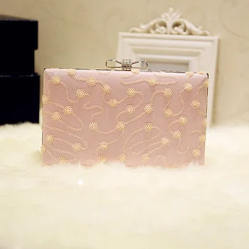 

Free Shipping 2017 NEW Fashion Design Women's Handbag Evening Bags Shoulder Chain Bags For Party Wedding Dinner Bags WKD010