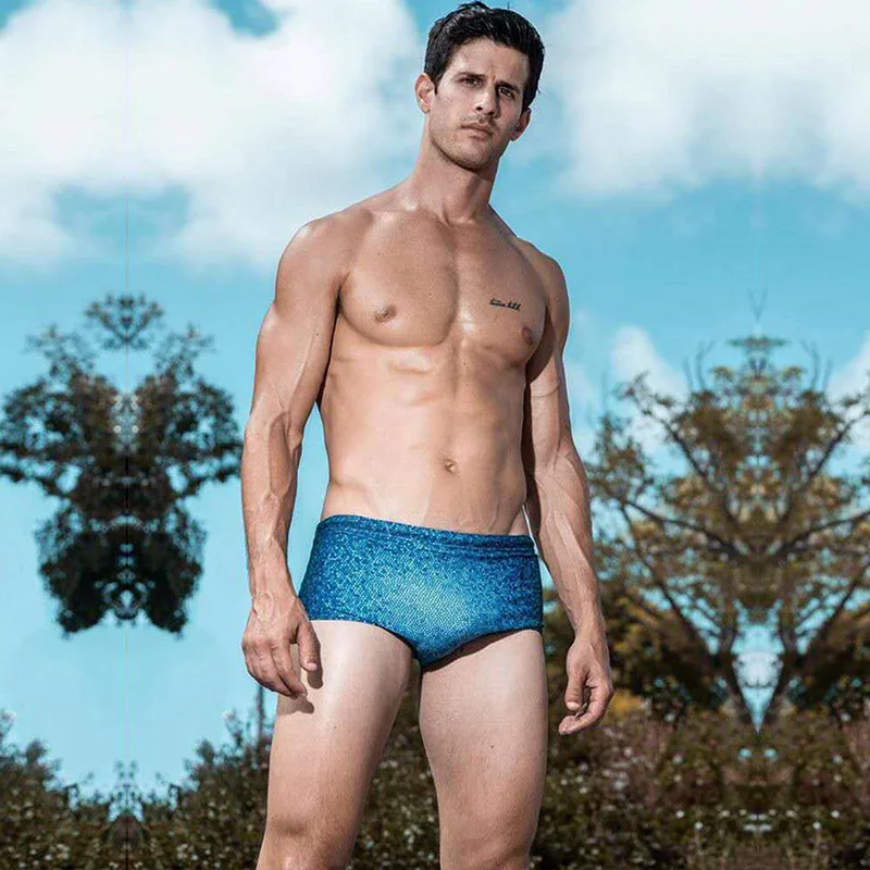 Men Swim Wear Swimsuits Sexy Surfing Board Low Waist Boxers Trunks Gay 3D Printed Taddlee Brand