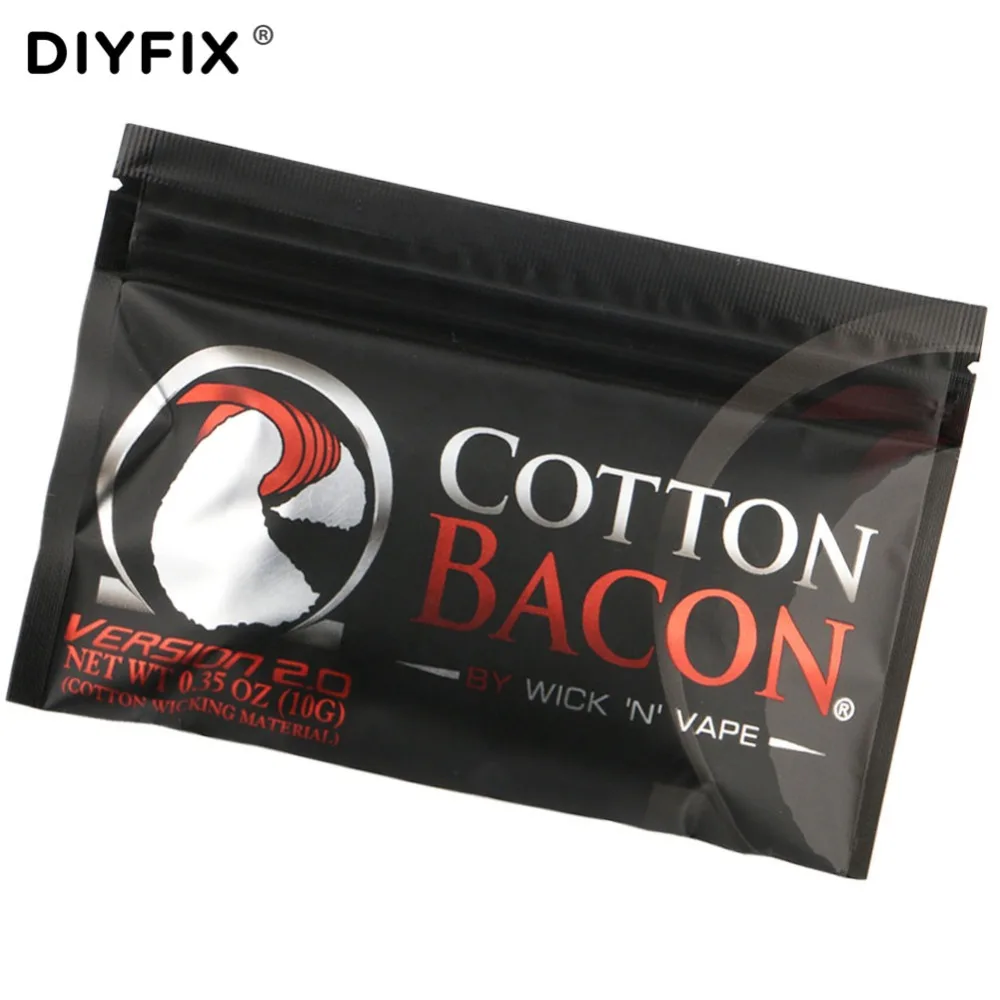 Diyfix 1Bag Electronic Cigarette Organic Cotton Bacon Soft Diy Dream For Rda Rba Tank Atomizer Heating Wire Vape huismerk kopen in de aanbieding Diyfix 1Bag Electronic Cigarette Organic Cotton Bacon Soft Diy Dream For Rda Rba Tank Atomizer Heating Wire Vape huismerk kopen in de aanbieding