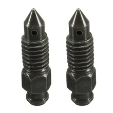 2PCS M8 1.25mm Motorcycle Steel Brake Caliper Bleed Nipple Screw For Honda For Suzuki