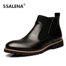 Men Fashion Ankle Boots Male Breathable Casual Lovers Botas Men Britain Style Shoes Rubber Winter Boots AA51587