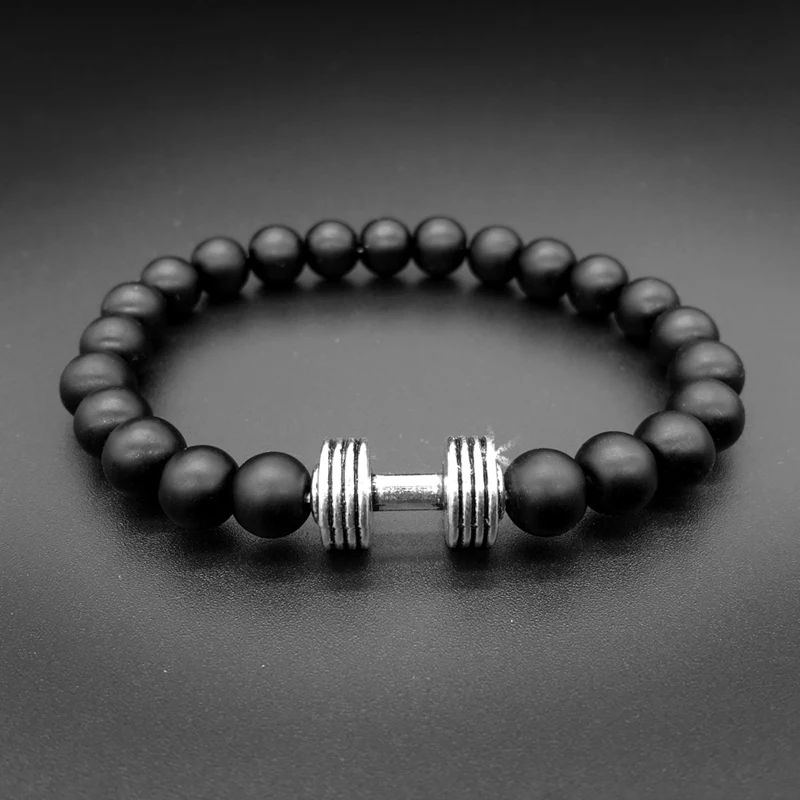 Браслет для йоги из серебра 8 мм с бусинами|charm bracelet|bead charm braceletbracelet silver |