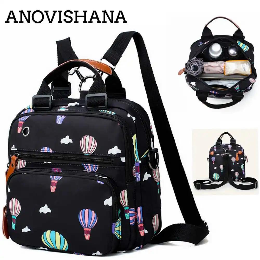 

ANOVISHANA Top quality Mummy Maternity Nappy Bags Baby Care Large Capacity Nursing Infant shoulder bag Outdoor Travel Backpack
