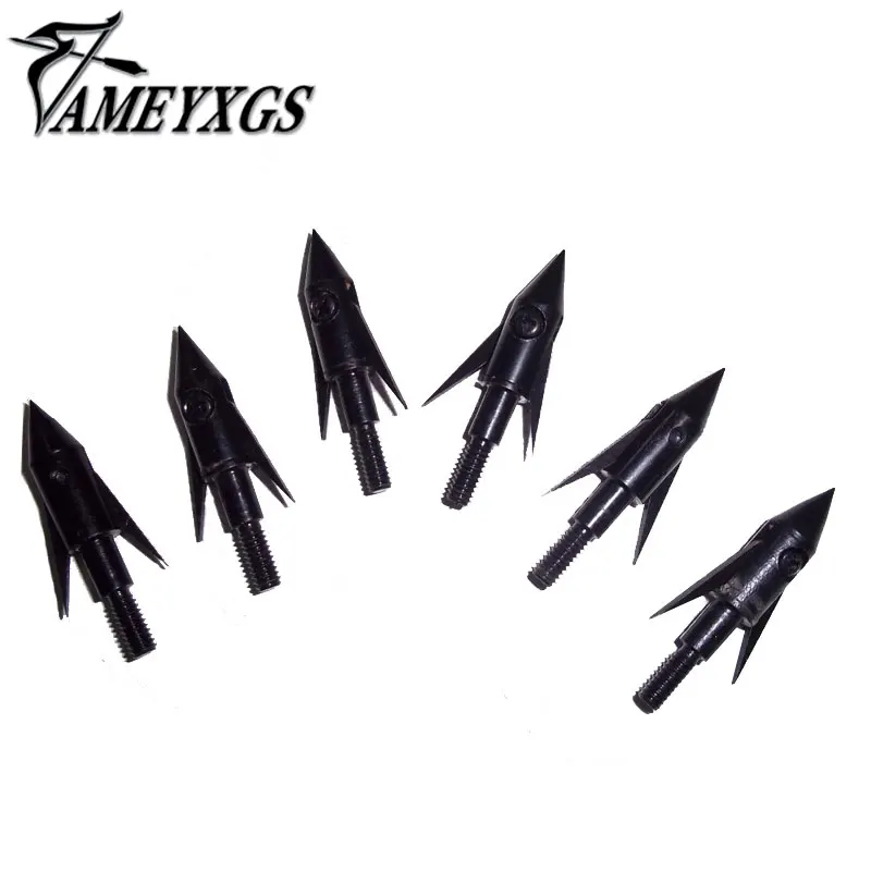 12pcs/lot 2 Blades Archery Bow Fishing Arrow Tips Hunting Arrowheads