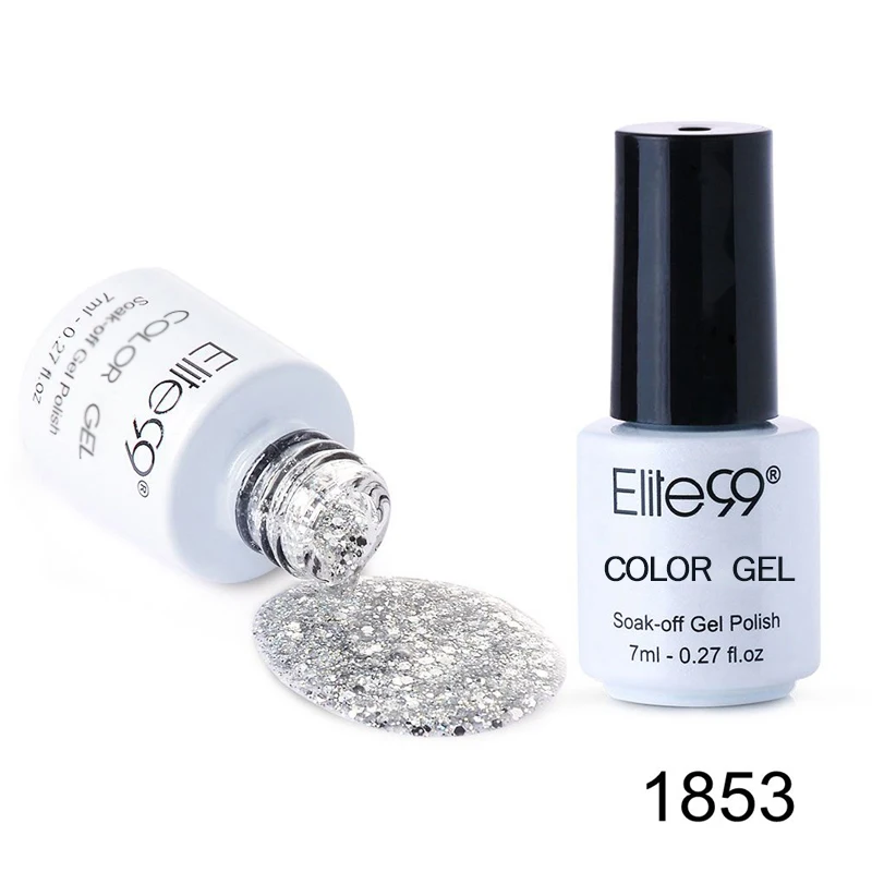 Elite99 7 мл Гель-лак для ногтей красивый цветной лак для самостоятельного дизайна ногтей цветной Цветной Гель-лак глазурь краска цветная доступна выбор 1 из 58 - Цвет: EG1853