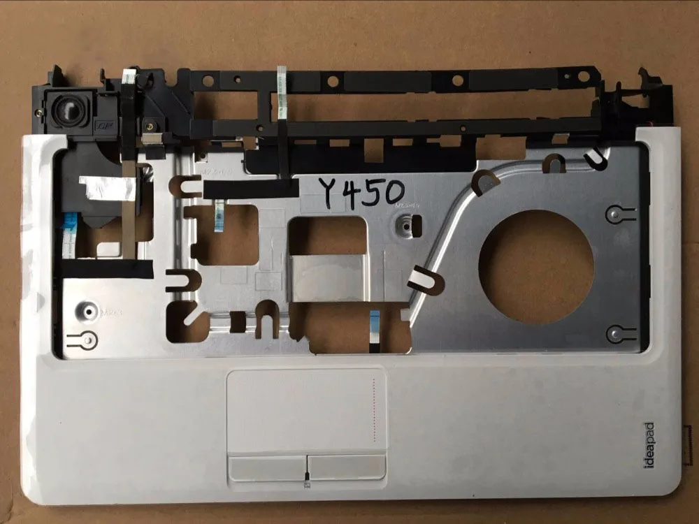 Чехол для ноутбука lenovo IdeaPad Y450 серии, подставка для рук, корпус клавиатуры, верхний чехол, черный, белый
