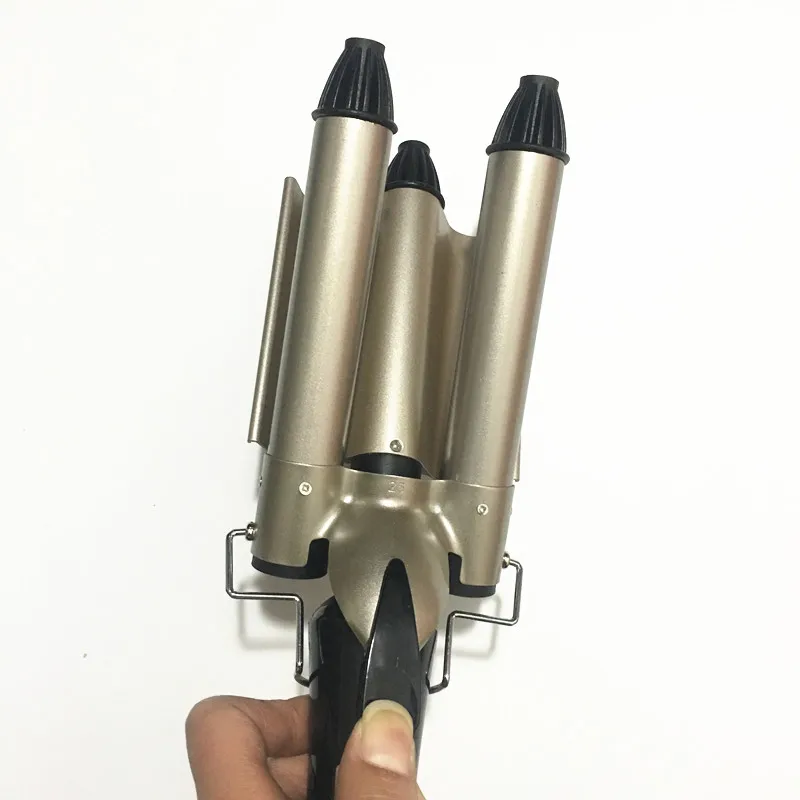 110-240-v South Korea cone head three great curlers artifact tube curling iron cake ceramic perm water ripple