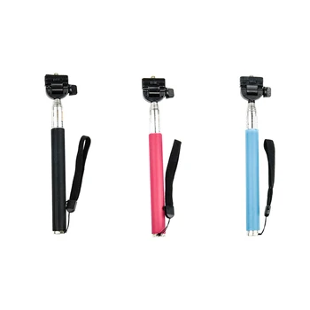 

Extendable Handheld Selfie Stick Telescopic Monopod Tripod Mount Adapter Replacement for GoPro Hero/Xiaoyi Action Sport Camera