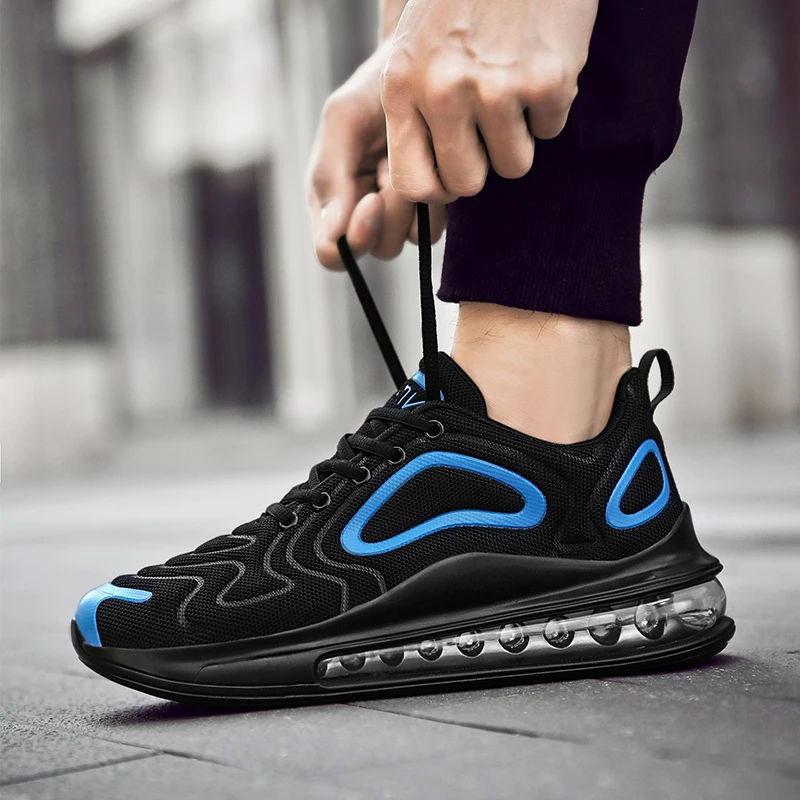 

Breathable Air Cushion Running Shoes New Large Size Sports Shoes Comfortable Fashion Men's 45 Walking Jogging Casual Shoes