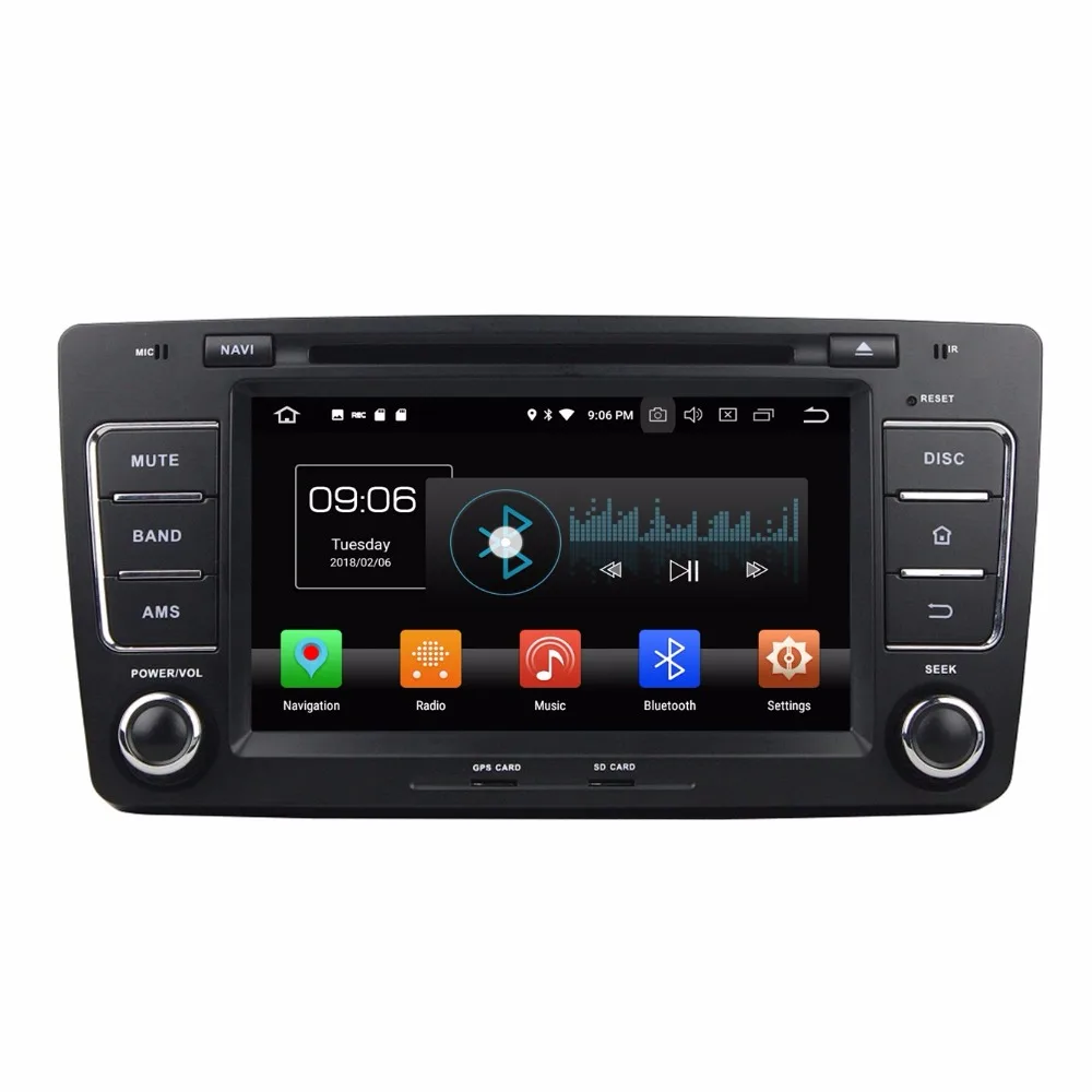 

2 din Android 8.0 Octa Core 8" Car DVD GPS for Skoda Octavia 2012 2013 With Car Radio 4GB RAM Bluetooth 4G WIFI USB 32GB ROM