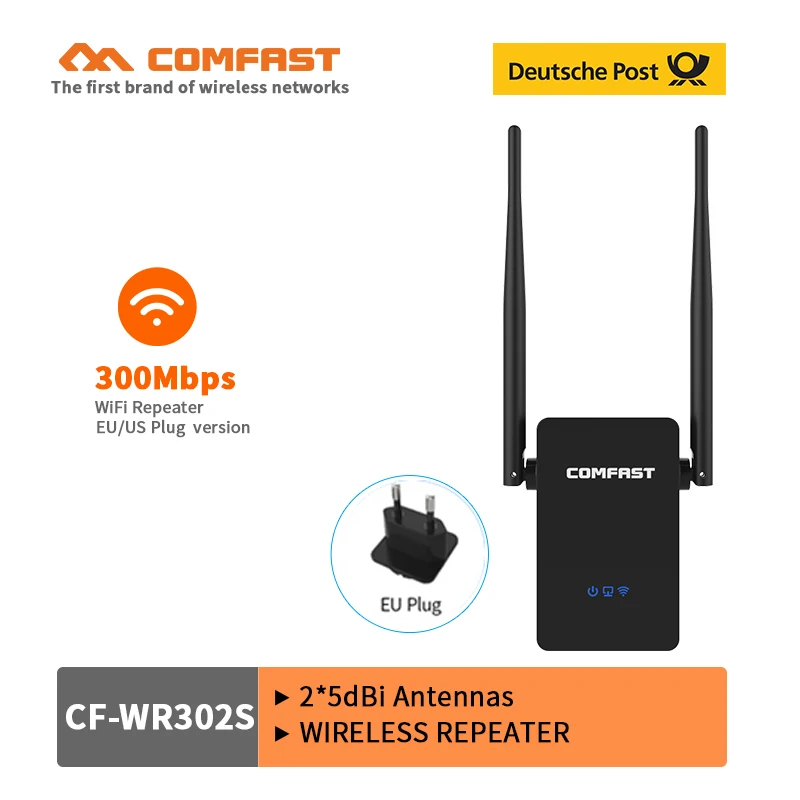 

COMFAST 750Mbps WIFI Repeater Signal Amplifier 2.4G/5.8G Wireless Wifi Router Repeater AP 3 Functions Roteador Germany DHL ship