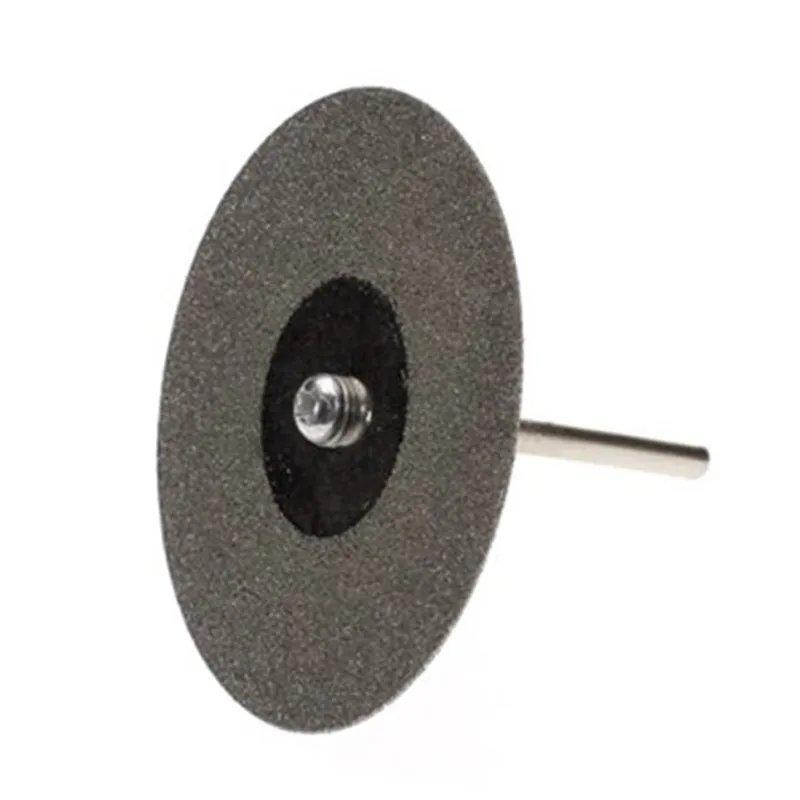 Мини-50 мм Алмазные пилы Диски серебро круговой отрезные абразивные круги с 1 root для ДРЕЛЬ DREMEL Fit Ротационные Инструменты