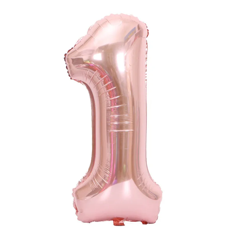 Baby-1st-Birthday-Party-Balloons-Rose-Gold-1-Year-Old-Star-Foil-Balloon-Set-Baby-Shower(5)