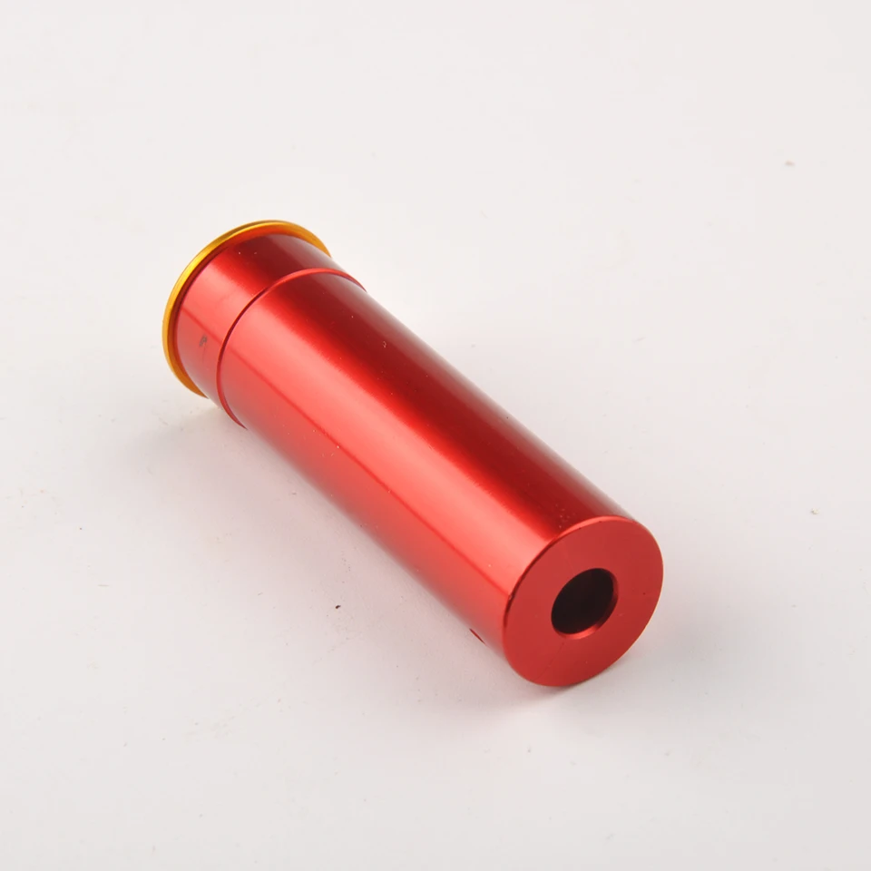 Картридж для охоты 20 Калибр Красная точка лазерный прицел, красный цвет Алюминиевый Boresighter 20GA 632-650nm Диаметр