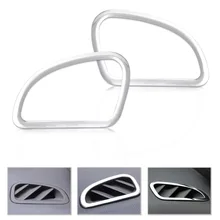 CITALL автомобиль 2 шт. нержавеющая сталь кондиционер вентиляционное отверстие выход накладка наклейка для Chevrolet Cruze 2009 2010 2011 2012 2013