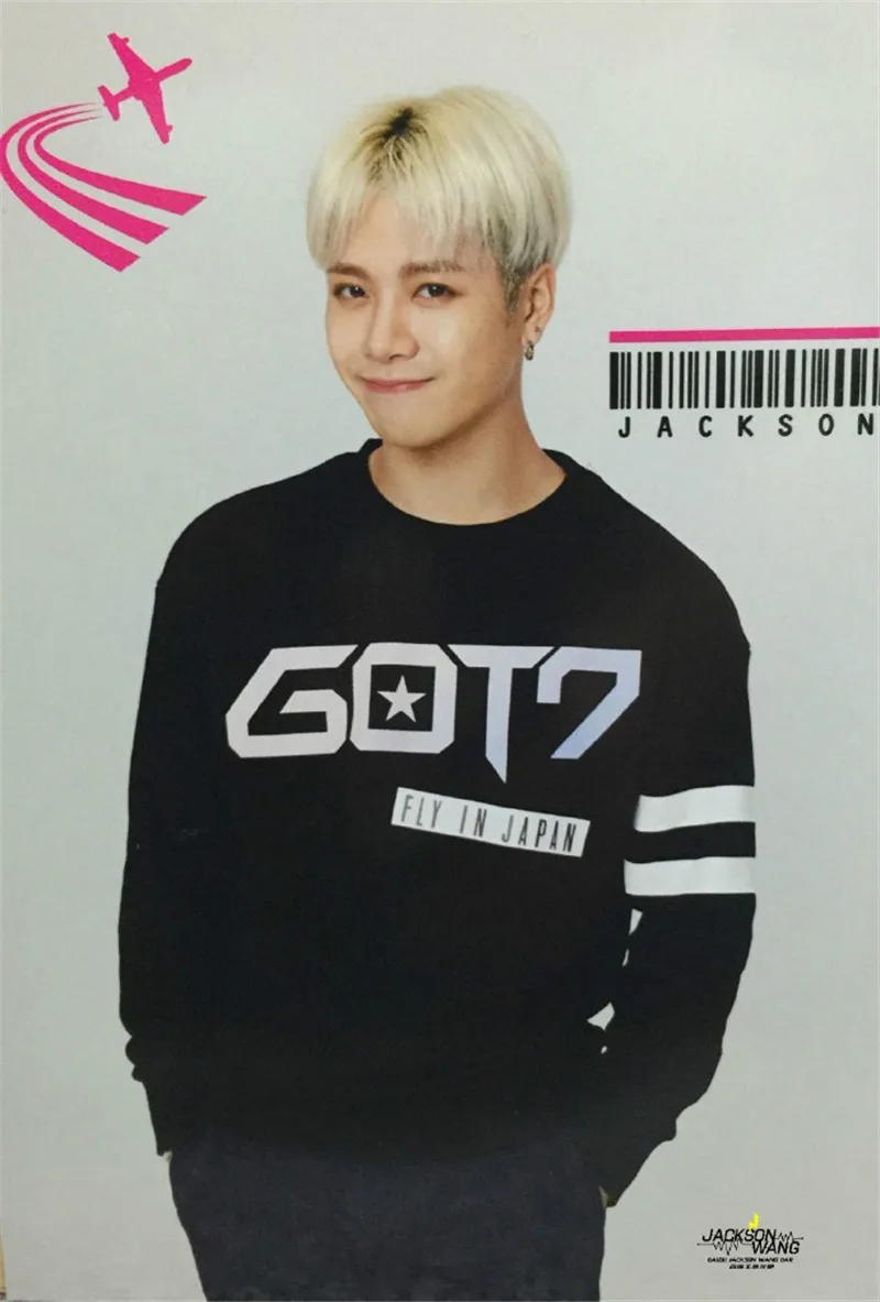 K-pop KPOP легкие свободные кофты из GOT7 летать в Японии K-POP классический однотонное хлопковое пальто с длинными рукавами верхняя одежда, толстовки JCF245