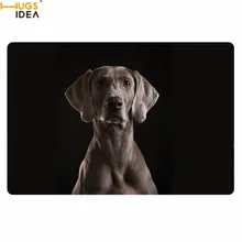HUGSIDEA домашние декоративные дверные коврики Забавные 3D Животные Собака Веймаранер печать коврики Нескользящие гостиная/спальня/кухонные коврики